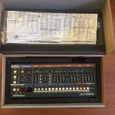 Roland JU-06A Boutique with Arturia Keystep-37