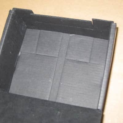 litely handled genuine MXR EMPTY BOX ONLY for M299 Carbon Copy Mini (NO: pedal, paperwork, also NO adapter) 2019-2026 (specifically 2021) - BOX: Black Cardboard / LABELs: Green & White - White & Black / GRAPHIC: Silver (part of 2 sides have clear tape) image 22