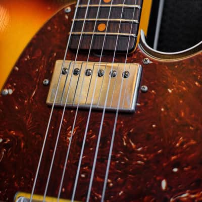 Fender Custom Shop Limited Edition Reverse '60s Tele Custom Heavy Relic 3 Tone Sunburst #R125901 image 17
