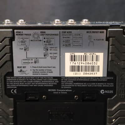 Boss RC-20XL Loop Station 2005 - Present - Black image 8