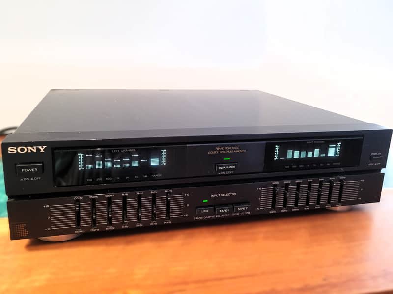 Sony SEQ V7700 7 Band Graphic Equalizer Tested | Reverb
