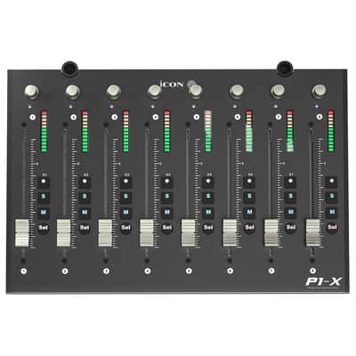 iCon Pro Audio P1-X DAW Control Expander Bundle with D4 Display image 2