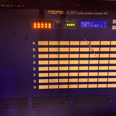 Midas  Pro9 - surface and DL371 engine Includes DL351, DL451, ,k&t dn9650 with Madi, k&t dn9331 EQ & custom made desk by sound dogs image 6