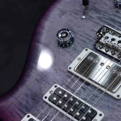PRS S2 Studio Pattern Regular Faded Gray Black Purple Burst Electric Guitar w/Bag image 11