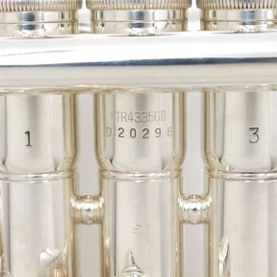 YAMAHA Trumpet YTR-4335GSII Made in Japan, Silver-Plated Finish [D20296] (06/11) image 4