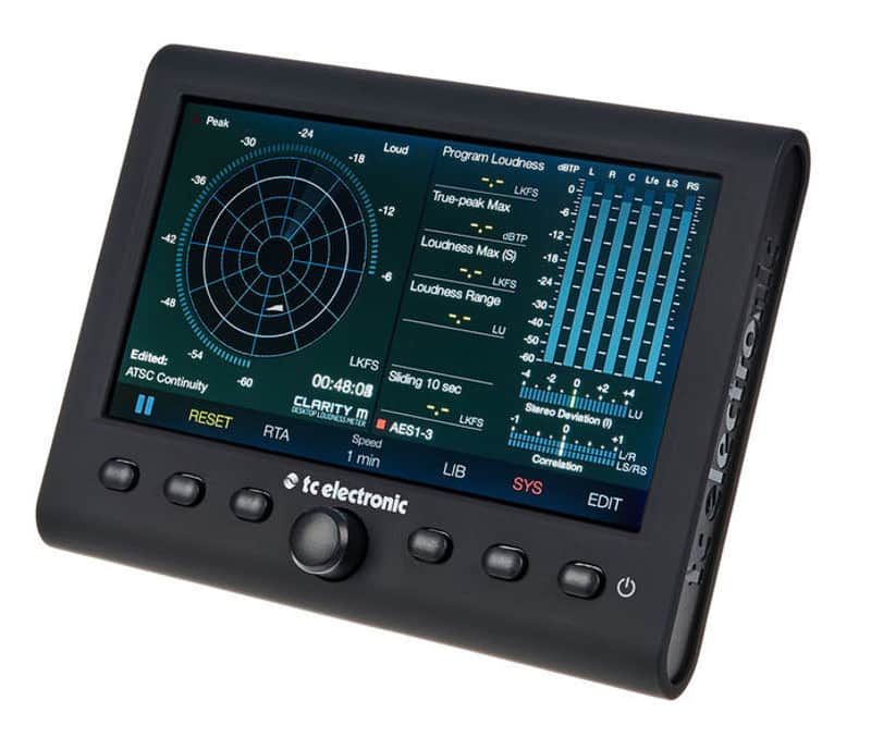 TC Electronic Clarity M Desktop Stereo/5.1 Audio Loudness Meter