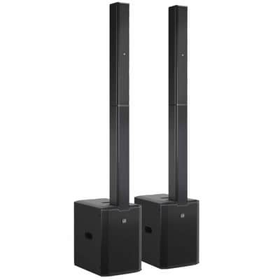 LD Systems MAUI 28 G3 Powered Column PA System Black 2-Pack - Open Box image 1