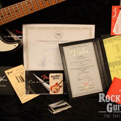 Fender  Stratocaster 1955 WW10 Wildwood Heavy Relic Ebony Custom Shop  2020 image 19