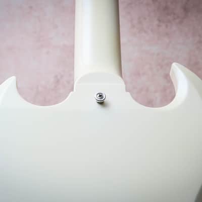 GIBSON USA Custom Shop 1963 SG Special Reissue Lightning Bar "Classic White + Rosewood" (2023) image 16