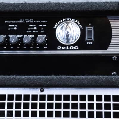 SWR WorkingPro 2x10C 400-Watt Solid State 2x10" Bass Combo Amplifier #M1543869 image 8