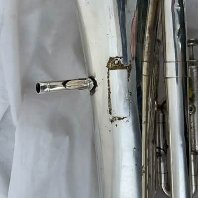 Yamaha YEP-201S Standard Euphonium 2010s - Silver-Plated image 16