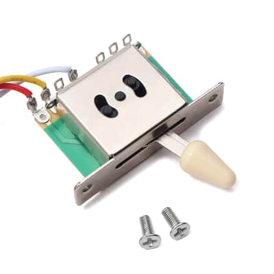 Full Alpha Size Potentiometers Guitar Wiring Harness Prewired Kit 5 Way  Switch  for strats image 6