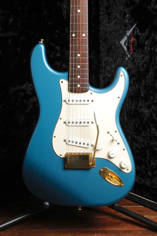 Fender Custom Shop 1960 Stratocaster Lake Placid Blue Electric Guitar 1996 Pre-Owned image 1