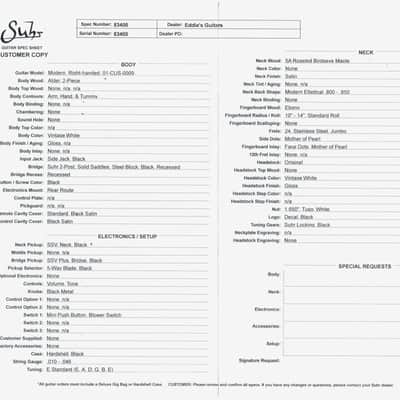 Suhr Custom Shop Modern image 24
