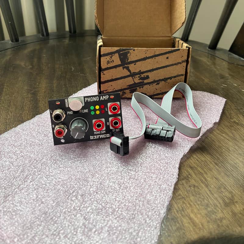 2026 Befaco Phono amp 1u Black