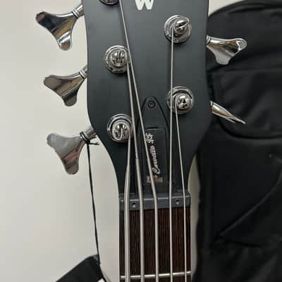 Warwick Rockbass Corvette $$ 5 String Bass - Solid White High Polish image 3