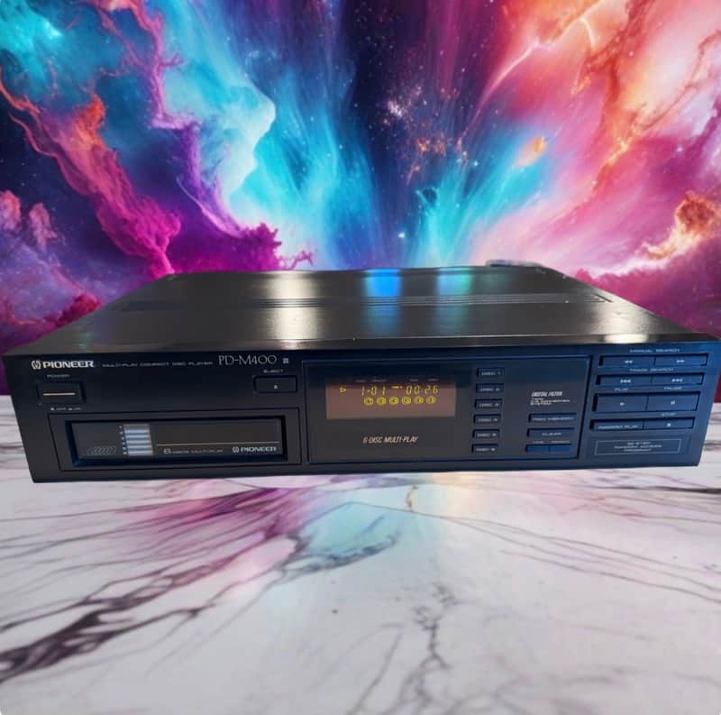 Pioneer PD-M400 Compact 6 Disc Player Cartridge Multi-Play TESTED FULLY WORKS