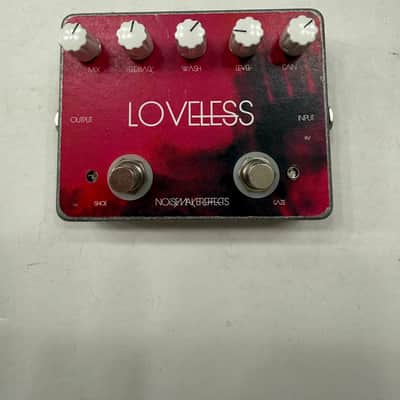 Noisemaker Effects Loveless Fuzz Reverb Noise Maker FX Guitar Effect Pedal
