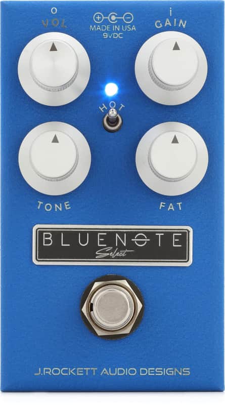 J. Rockett Audio Designs Blue Note Select Boost/Overdrive Pedal image 1