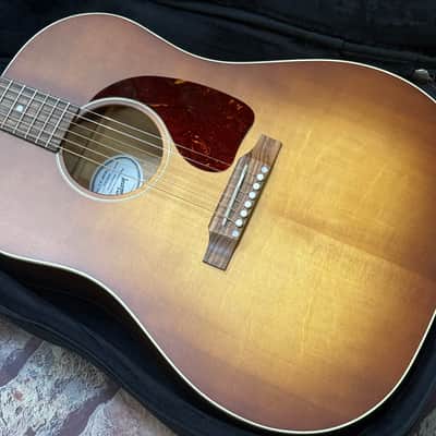 Gibson J-45 Special Satin Honey Burst New Unplayed Auth Dlr 4lb6oz #062 image 9