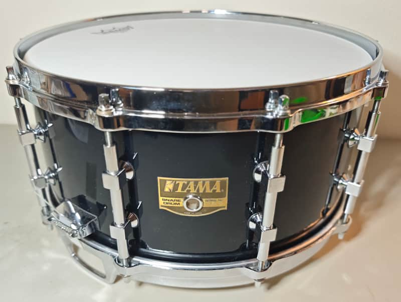 ⚡Tama Artstar/Artwood 14"X6.5" Snare Drum Made in Japan - Piano Black*NEW HEADS*⚡ image 1