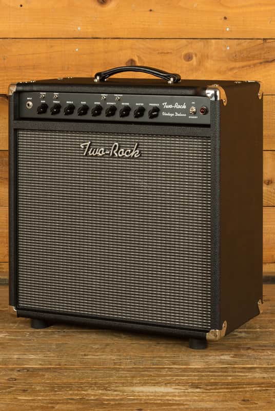 Two-Rock Vintage Deluxe 35w Combo Black Bronco w/Vintage Silver Cloth