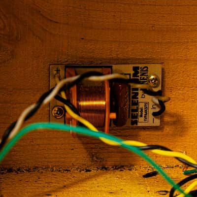 Custom Handmade Unloaded 1x15” Bass Guitar Cabinet w/ Tweeter, Cool Rustic Stain image 8