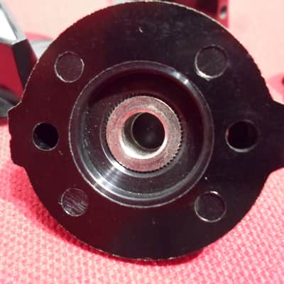 Rickenbacker Rogan TV knob  Black/Silver image 5