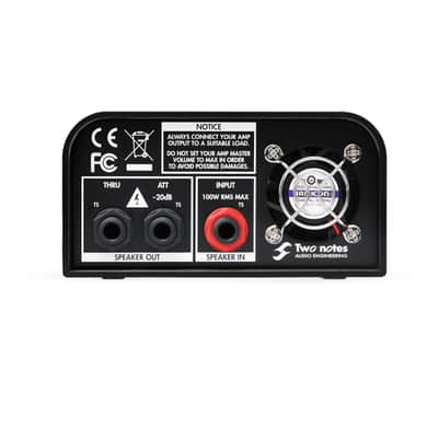 Two Notes Torpedo Captor Loadbox/Attenuator/DI - 4 Ohm - FREE SHIPPING TO THE USA image 3