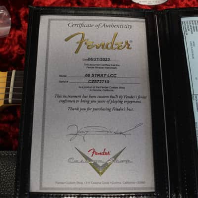 Fender Custom Shop '66 Reissue Stratocaster Closet Classic - Aged Lake Placid Blue image 13