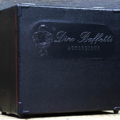 Dino Baffetti 85 LN Eight Bass Series 21-Button Walnut Diatonic Accordion w/Case image 10