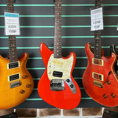 Fender MIJ Jagstang Fiesta Red 1996-97 Electric Guitar image 2