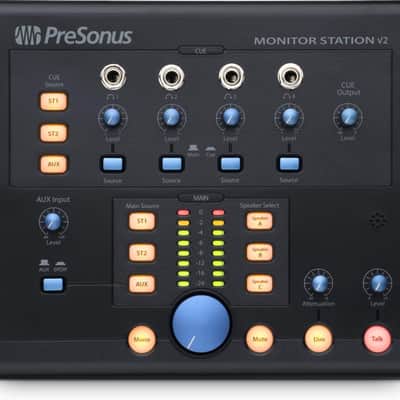 PreSonus Monitor Station V2 Desktop Monitor Controller 2014 - Present - Black image 1