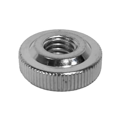 DW Chrome Knurled Bass Drum Spur Nut image 2