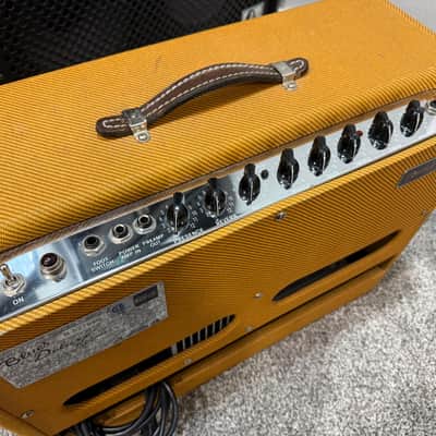 Fender Blues Deluxe Reissue Limited Edition 2-Channel 40-Watt 1x12" Guitar Combo 2005 - Present - Tweed image 6