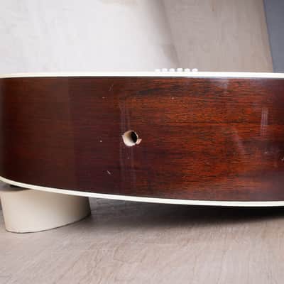 Yamaha FG-240 MIJ 1970s Natural Vintage Made in Japan W/ Hard Case image 9