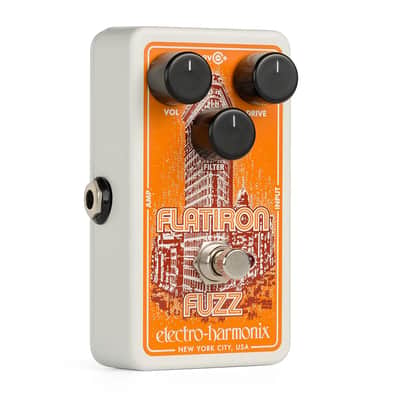 Mint ElectroHarmonix Flatiron Fuzz/Distortion Guitar Effect Pedal image 2