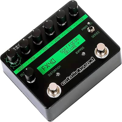 Catalinbread Soft Focus Shoegaze Plate Reverb Effects Pedal 2025 - BLACK image 4