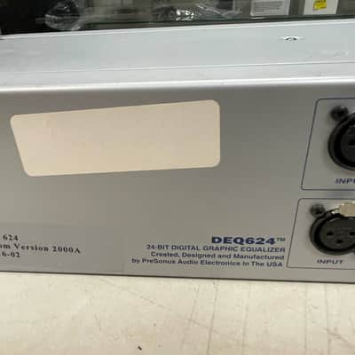 PreSonus Digital Audio 24-Bit Digital 31 Band Graphic Equalizer DEQ624 image 10
