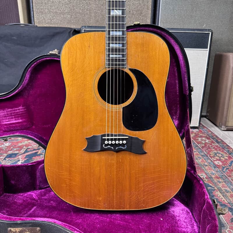 Gibson Heritage Custom Jumbo Acoustic Natural USA -1976 image 1