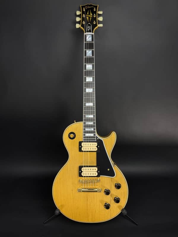 Gibson Custom Limited Edition 1957 Les Paul Custom Reissue VOS - Antique Natural image 1