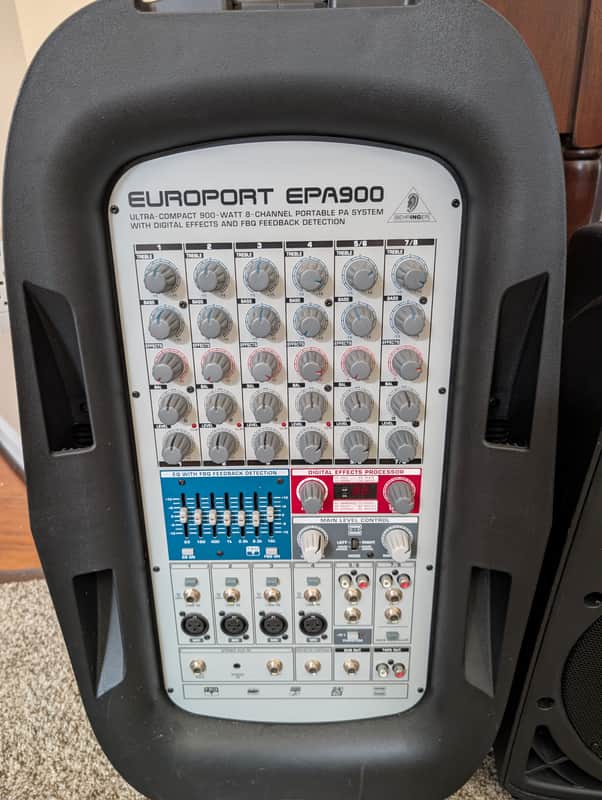 Behringer Europort EPA900 Portable PA System 2000s - excellent condition image 1