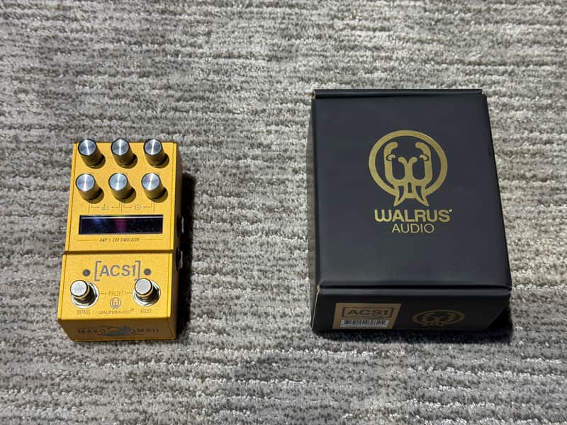 Walrus Audio Mako ACS1 MKII Amp + Cab Simulator 2024 - Present - Gold image 1