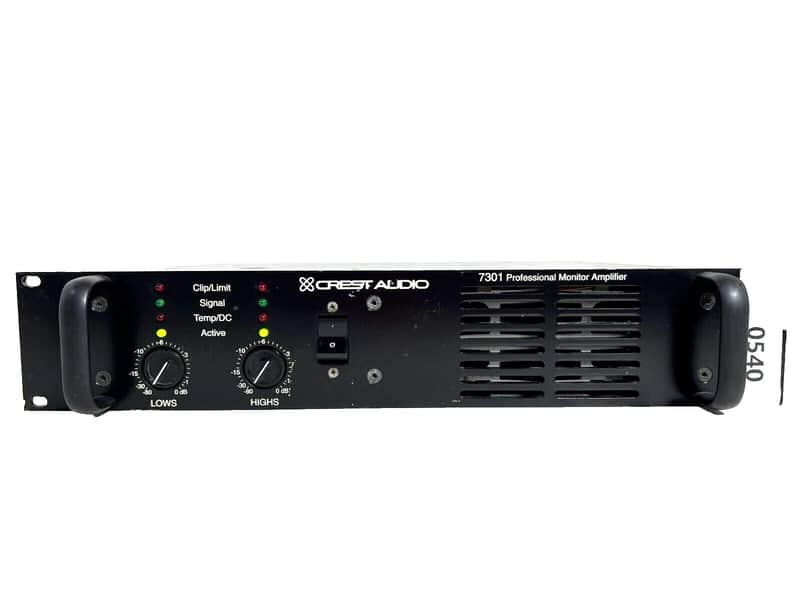 Crown Macro-Tech MA-36x12 2-Channel Amplifier with Amc card -03609 (One) THS image 1