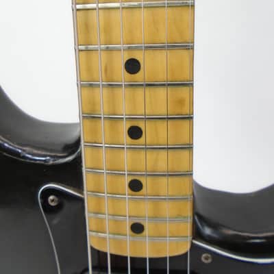 Vintage 1978 Fender Stratocaster Hardtail Electric Guitar, Maple Fingerboard, Black image 12