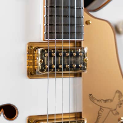 Gretsch Synchromatic Falcon Electric Guitar – Snowcrest White image 5