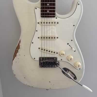 Tom Anderson Guitarworks Icon Classic - Olympic White - In-Distress Level 2 image 2