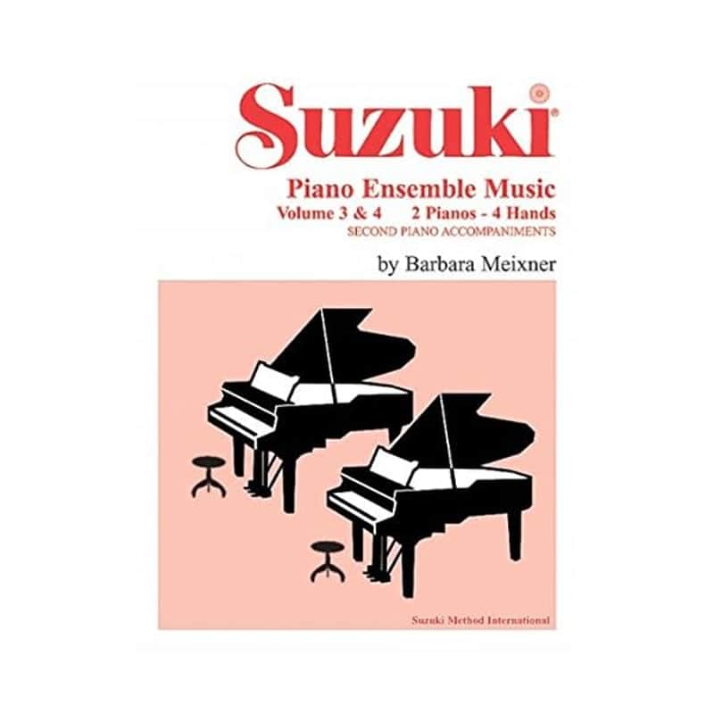 Suzuki Piano Ensemble Music: 2 Pianos - 4 Hands / Second Piano Accompaniments: V image 1