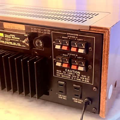 🎶✨ Sansui 7070 Vintage Stereo Receiver w/ Original Wood Case — Serviced, LED Dial, FM Aligned, Bench Tested image 17