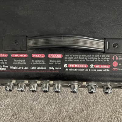 Line 6 Spider III 15 15-Watt 1x8" Digital Modeling Guitar Practice Amp 2006 - 2009 - Black image 3